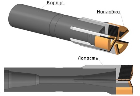 Фреза торцевая усиленная с твердосплавными пластинами ФТУ-Т