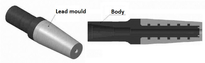 PS-K Conical Impression Block